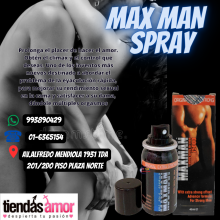 MAX MAN SPRAY TIENDAS AMOR